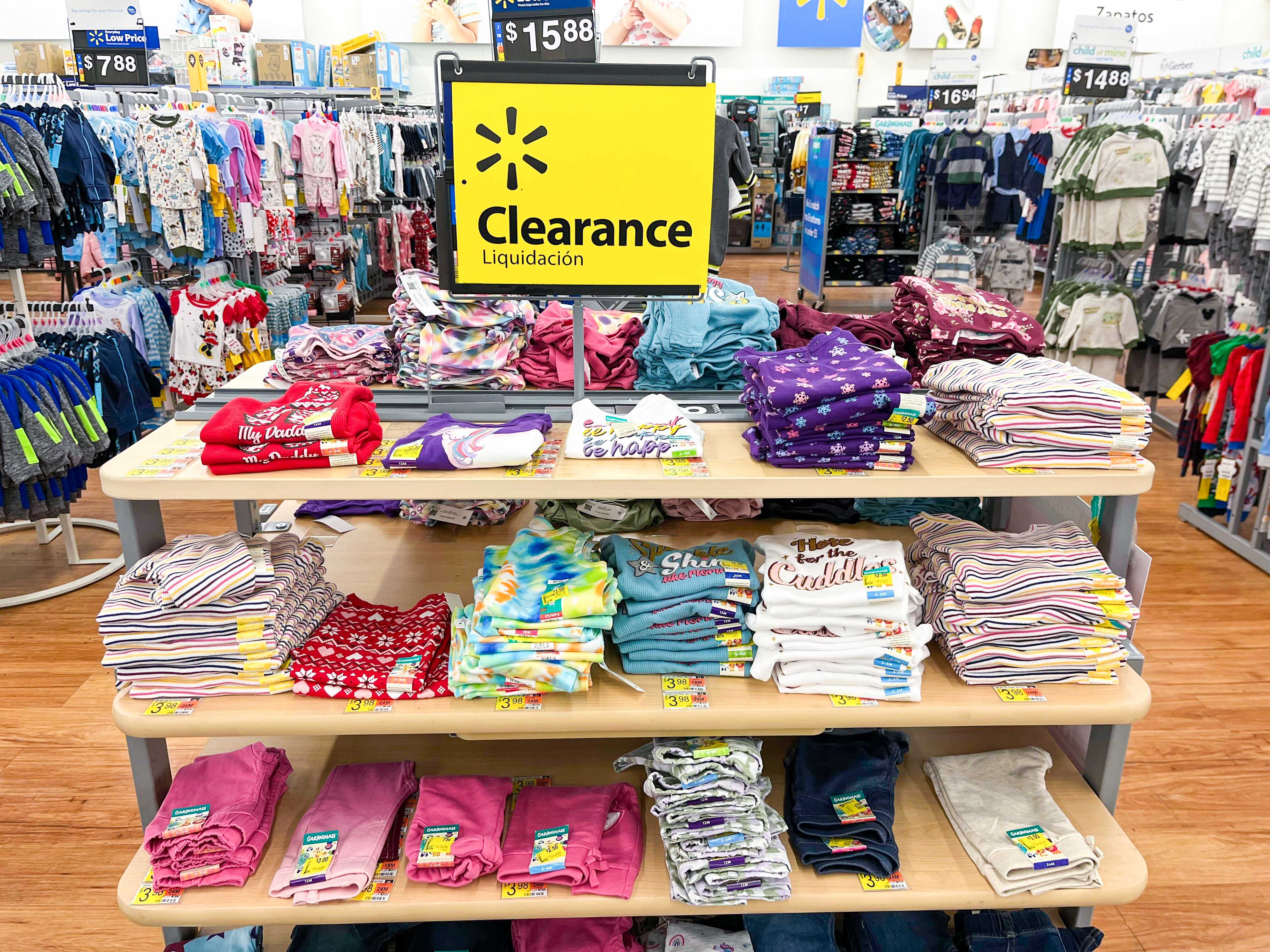 Walmart baby clearance store clothes