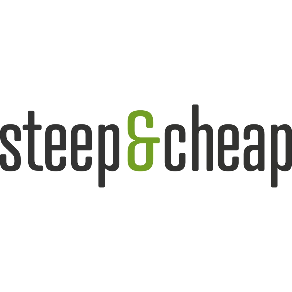 Steep and Cheep logo