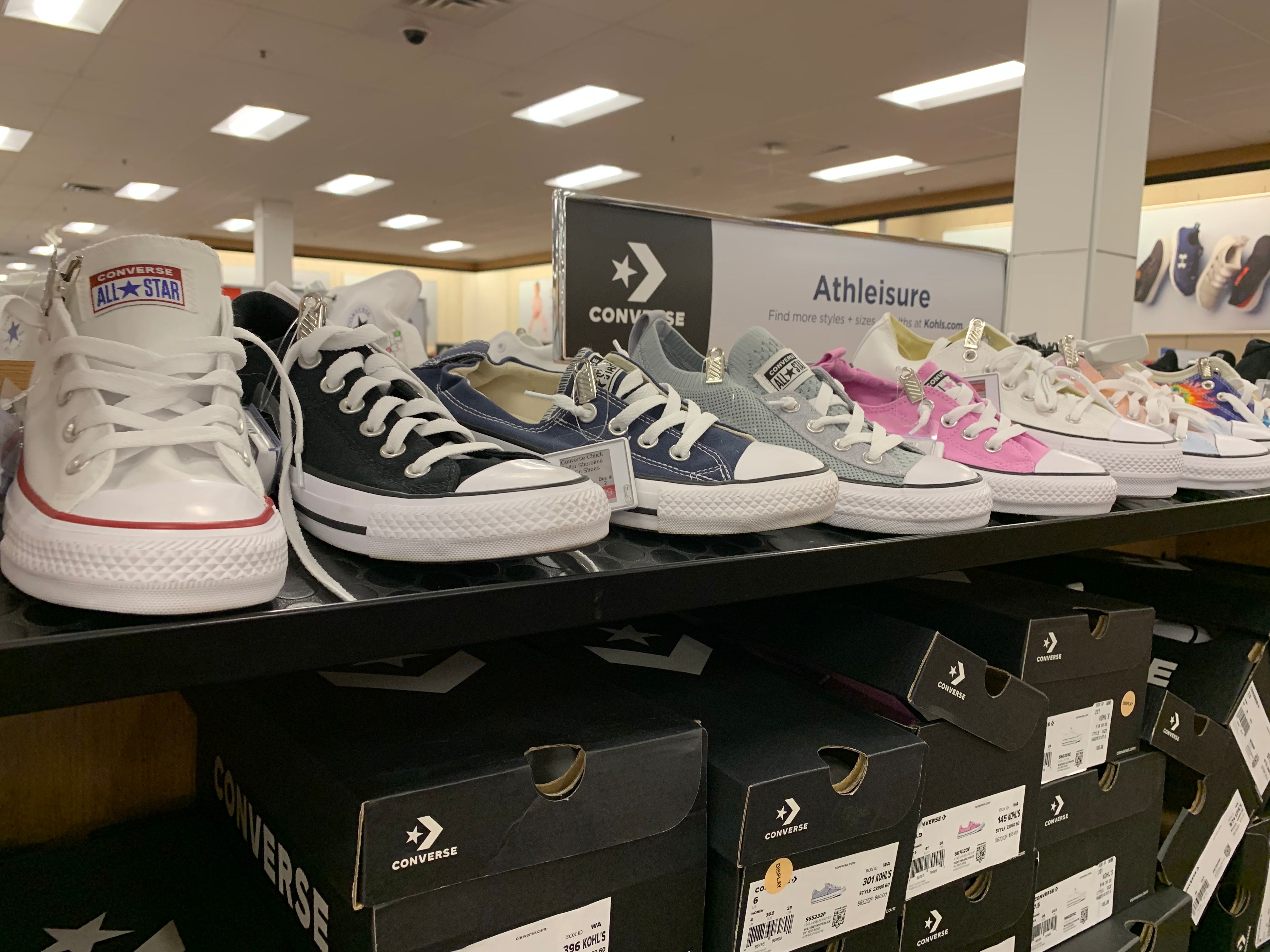 Kohls deals converse sneakers