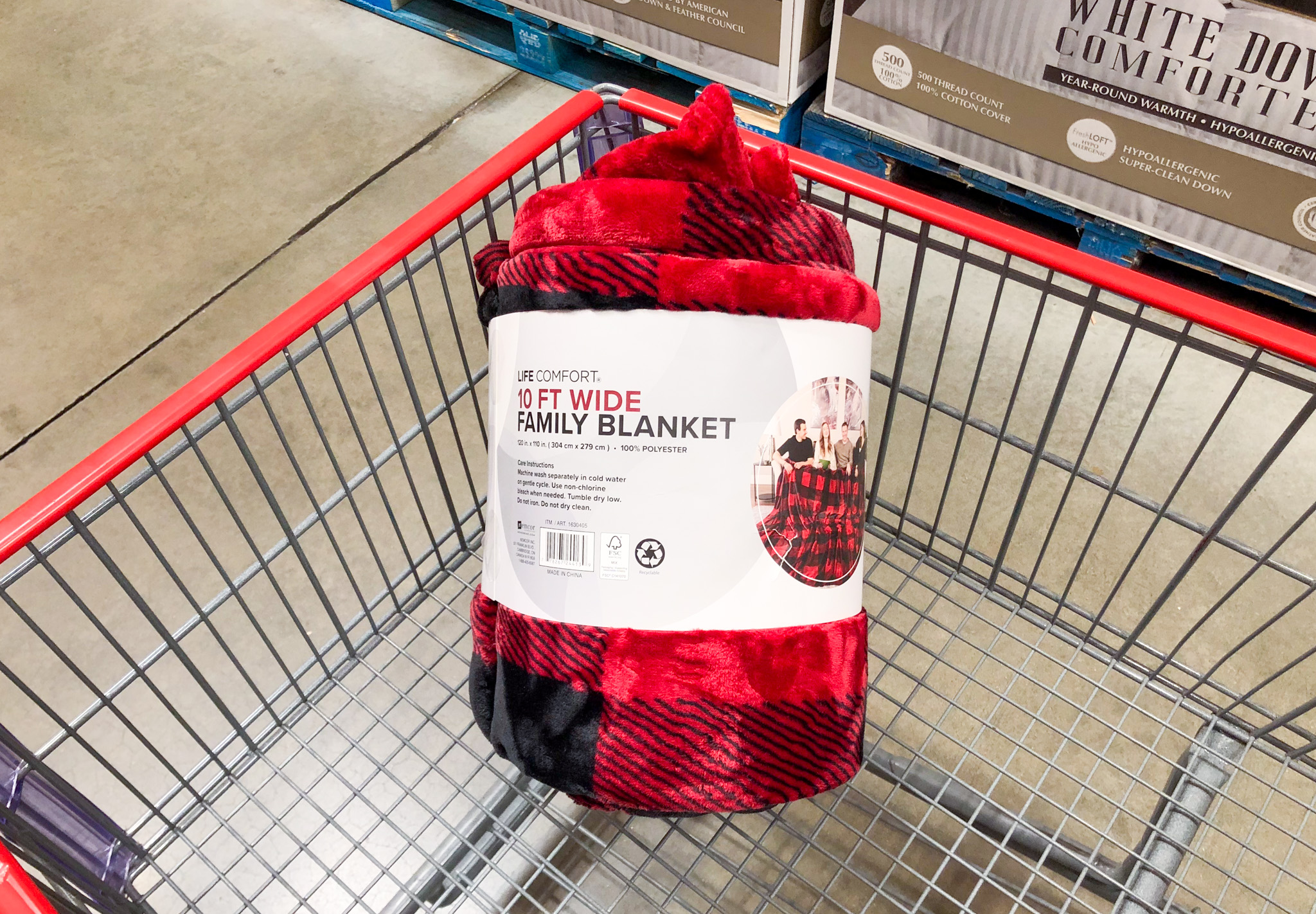 Life Comfort Family Blanket Only 19.99 at Costco Reg. 24.99