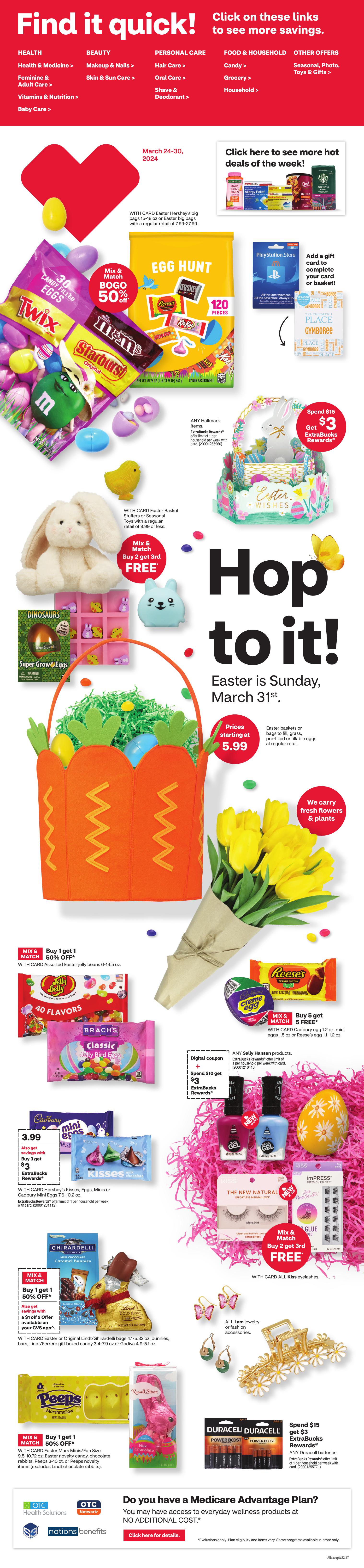 CVS Weekly Ad: How To Save At CVS This Week March 31 - April 6, 2024 ...