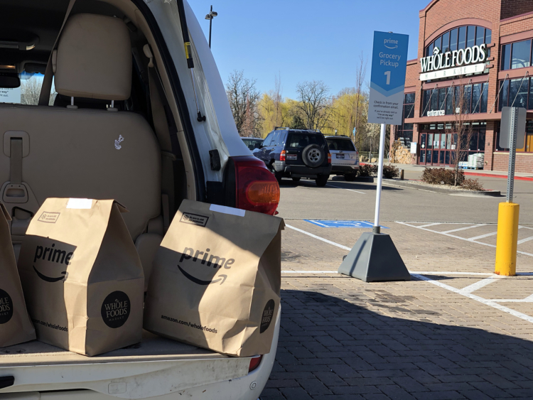 Whole Foods offer free grocery pickup for Prime customers, 2020-10-22