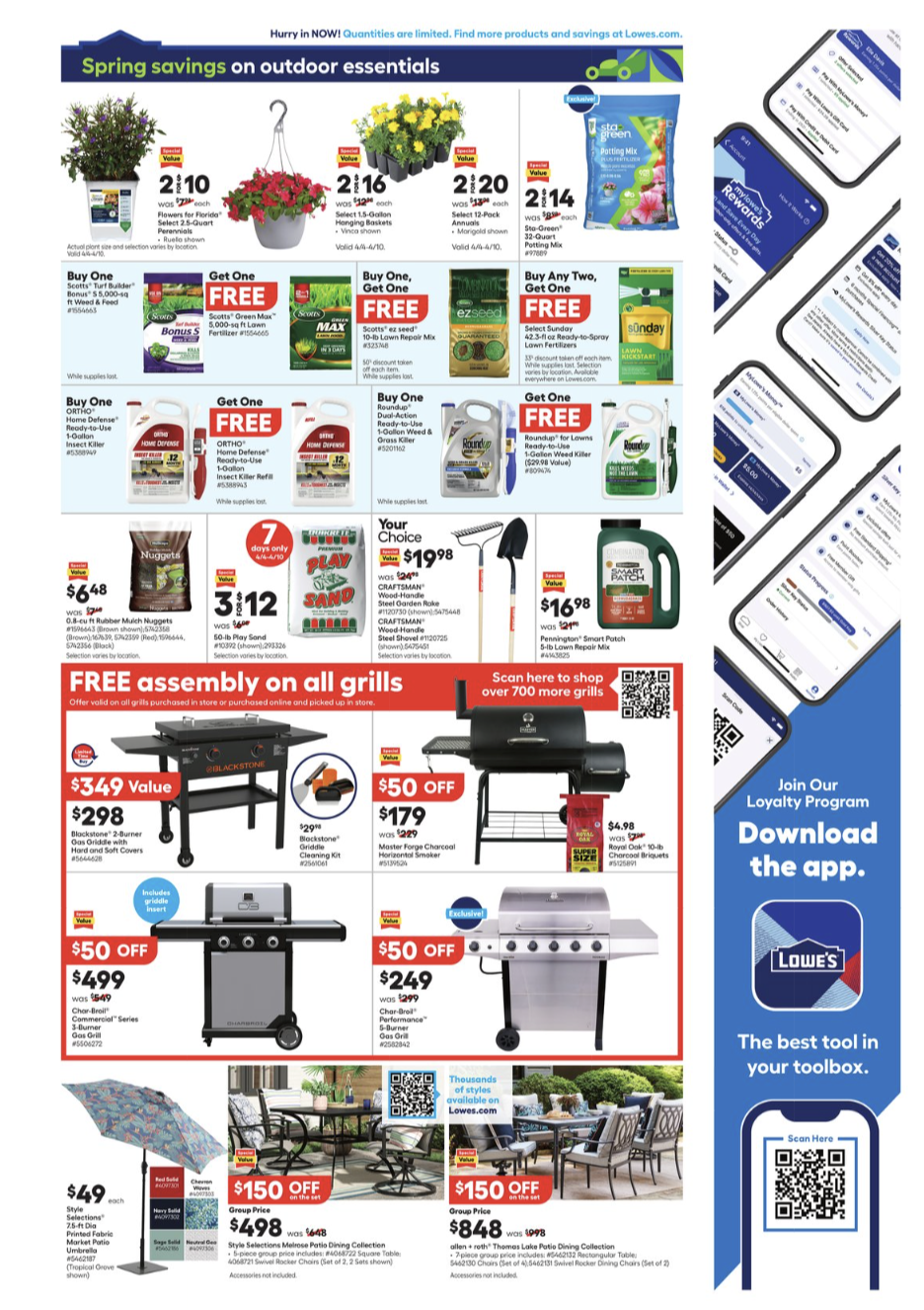 Lowe’s SpringFest Sale is Live 2024 Ad & Best Deals The Krazy Coupon