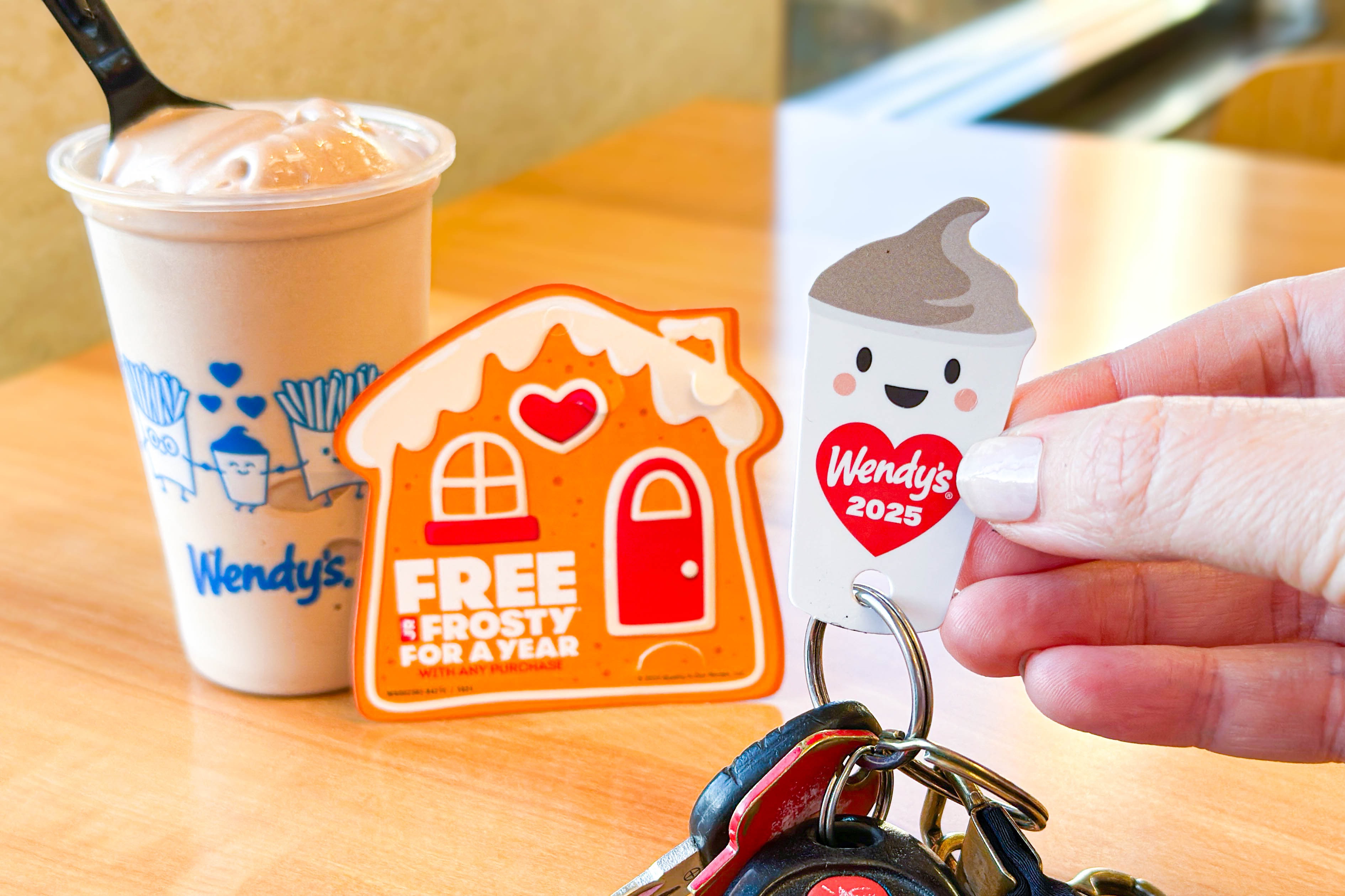 Wendy's Frosty Key Tag is Your $3 Ticket to a Year of Free Treats