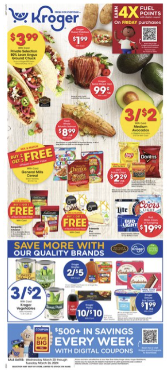 Kroger Weekly Ad: March 27 - April 2, 2024 Savings Guide - The