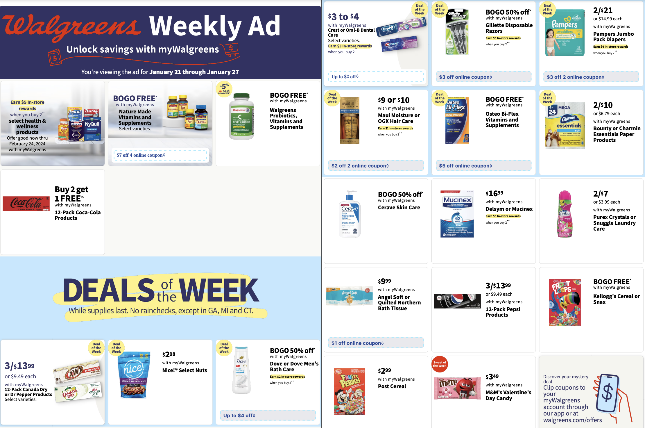 Weekly Deals & Coupons