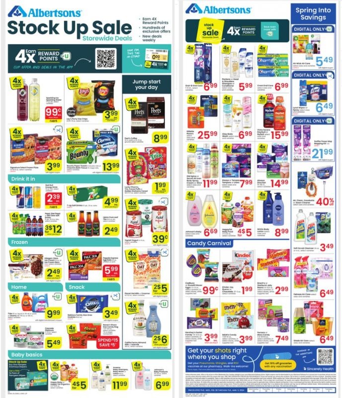 Albertsons Weekly Ad Feb. 28 March 5 The Krazy Coupon Lady