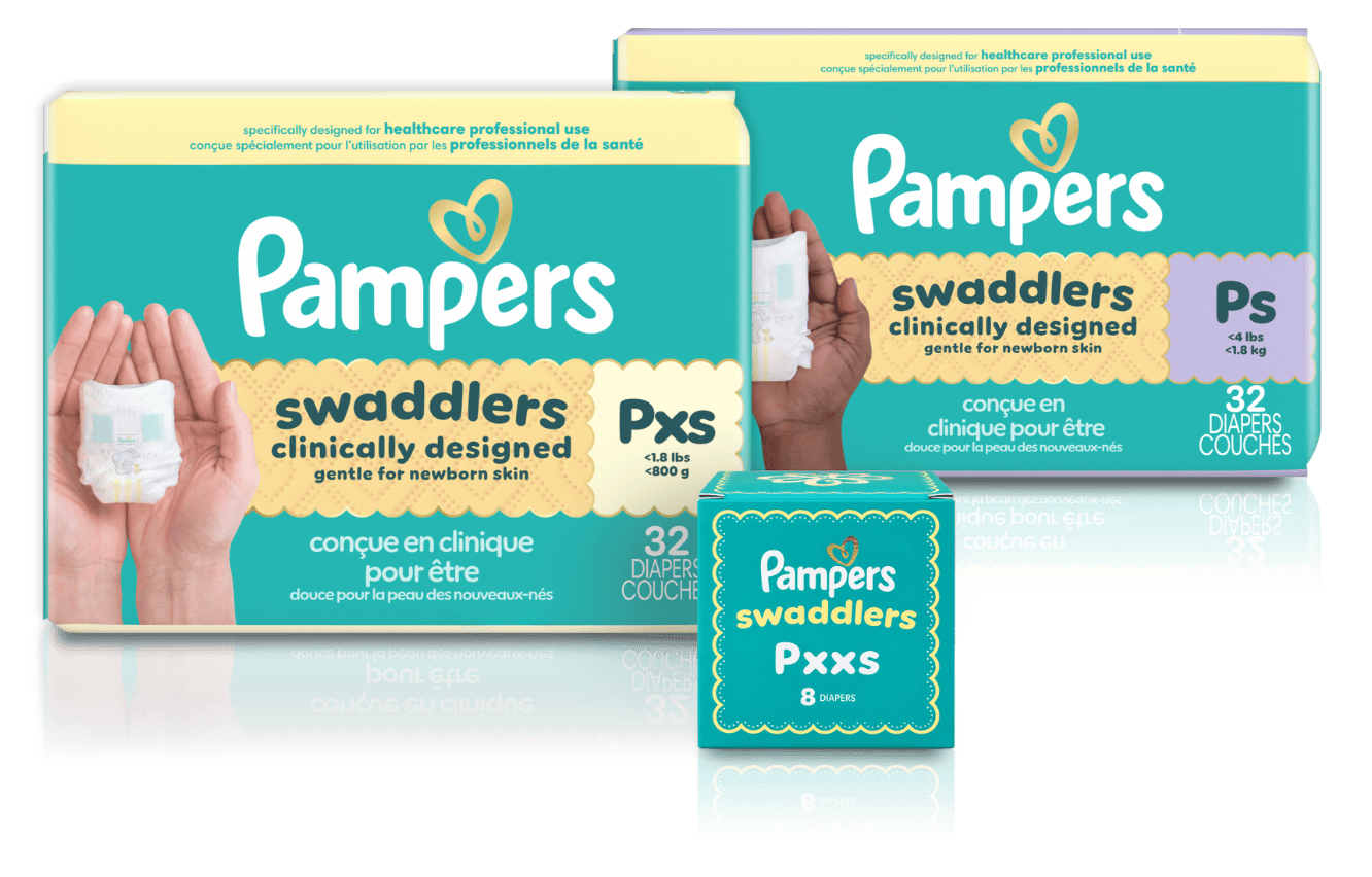 Pampers® Swaddlers™ for Preemies