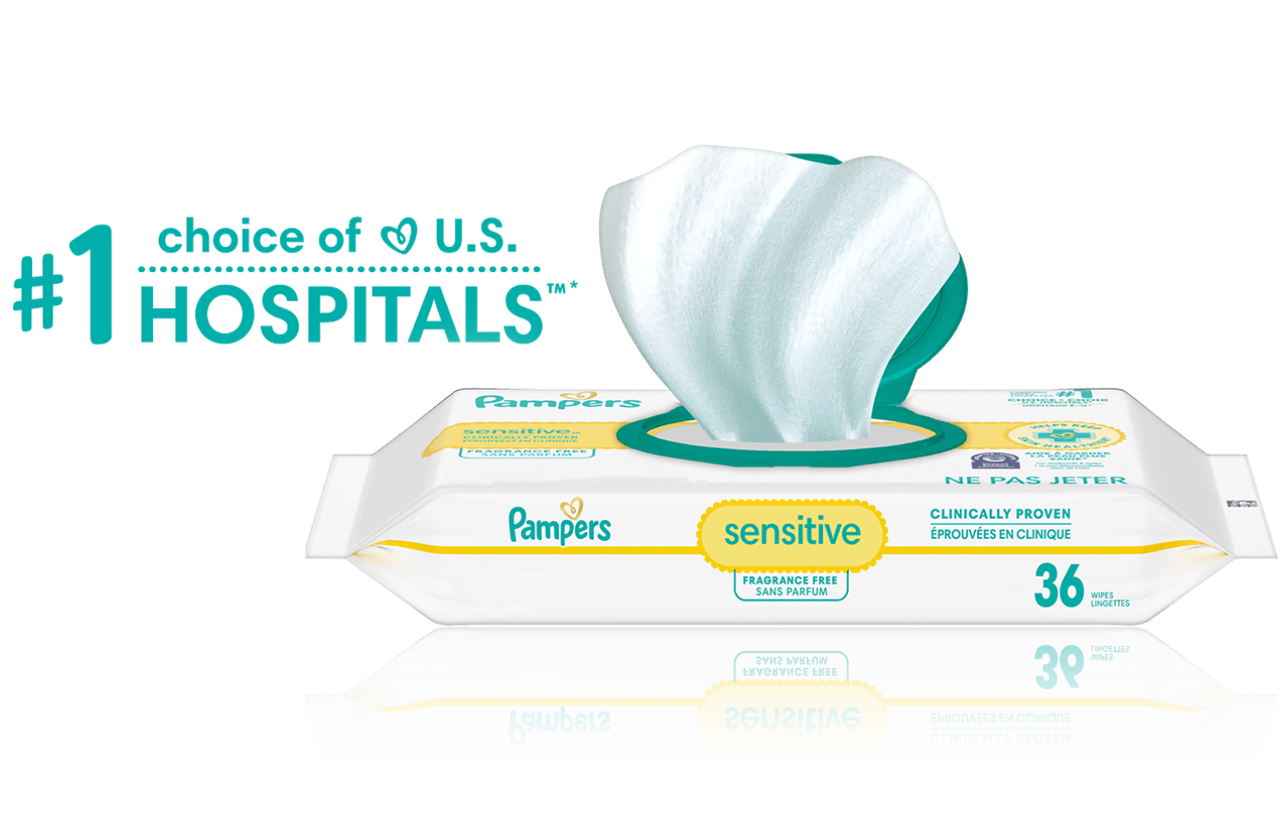 Pampers® Sensitive Wipes