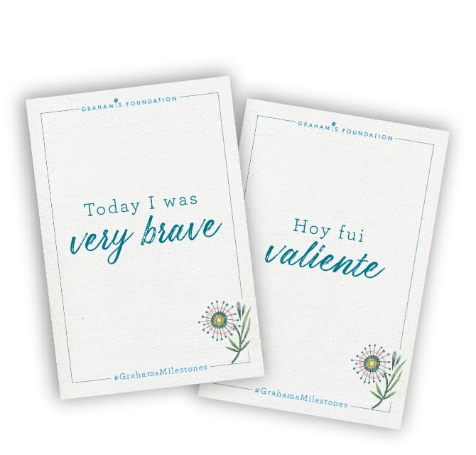 Graham’s Foundation Preemie Milestone Cards