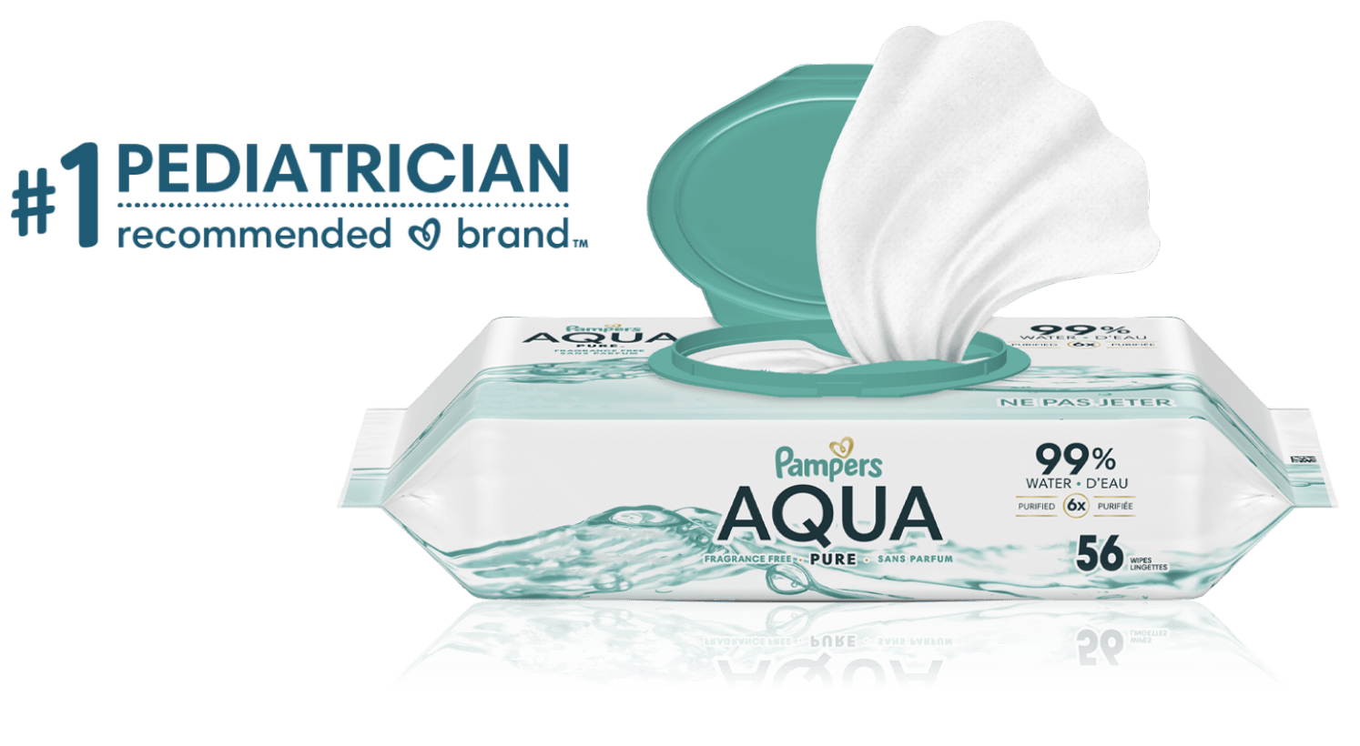 Pampers® Aqua Pure™ Wipes
