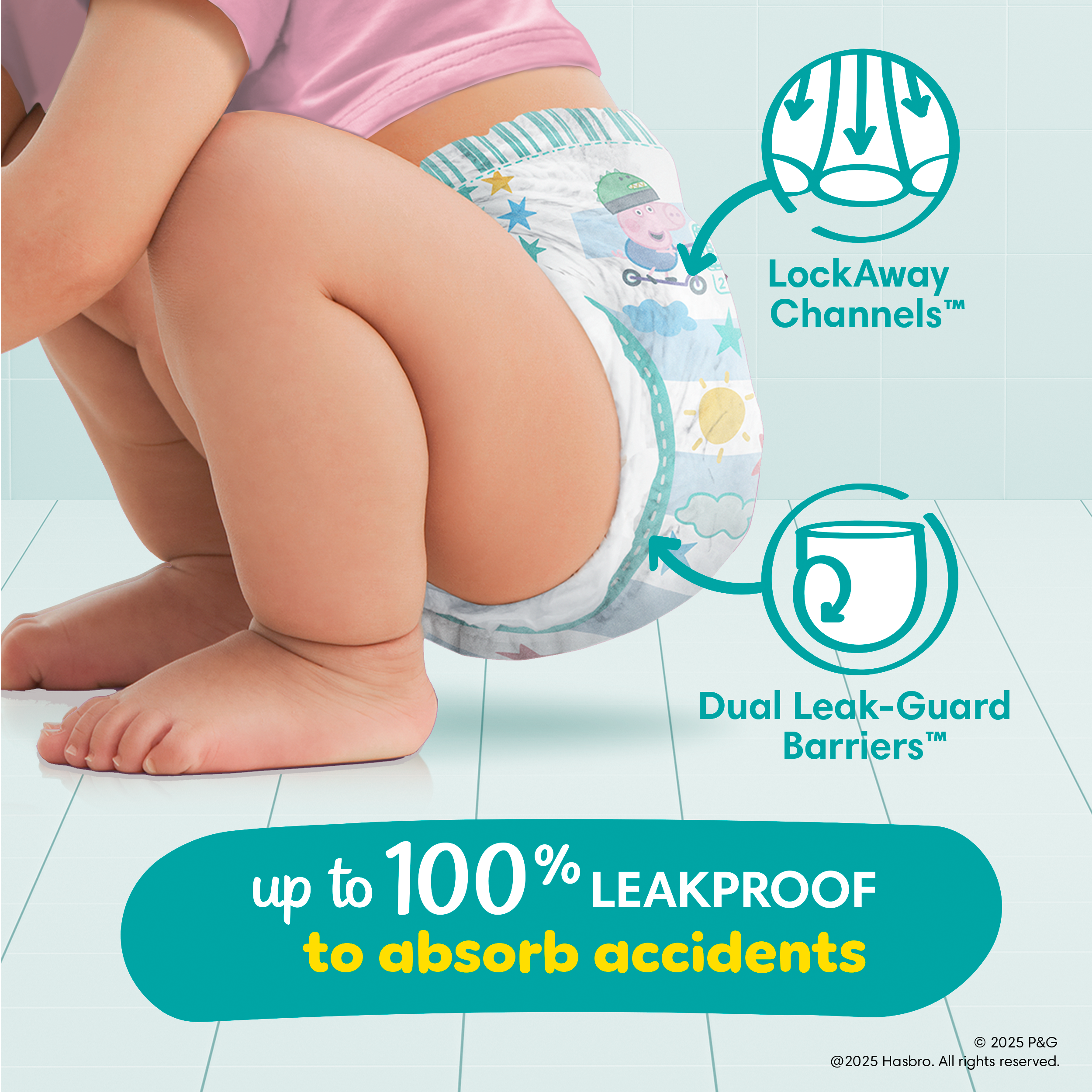 Up to 100% Leakproof