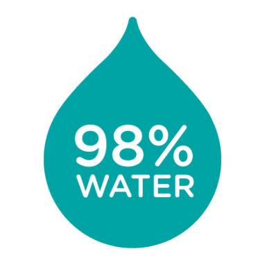 98% Water