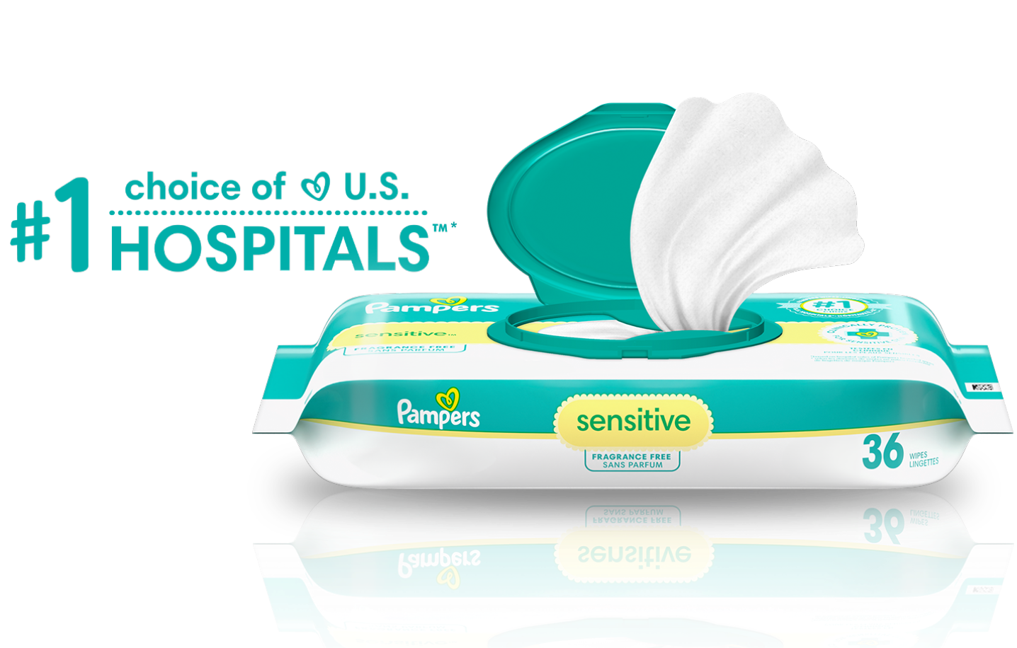 Pampers® Sensitive Wipes