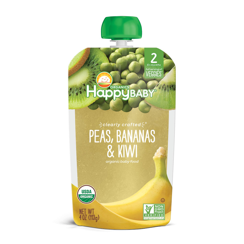 Peas, Bananas & Kiwi | Happy Baby Organics