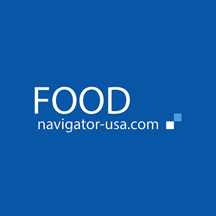 Food navigator-usa.com logo in blue and white