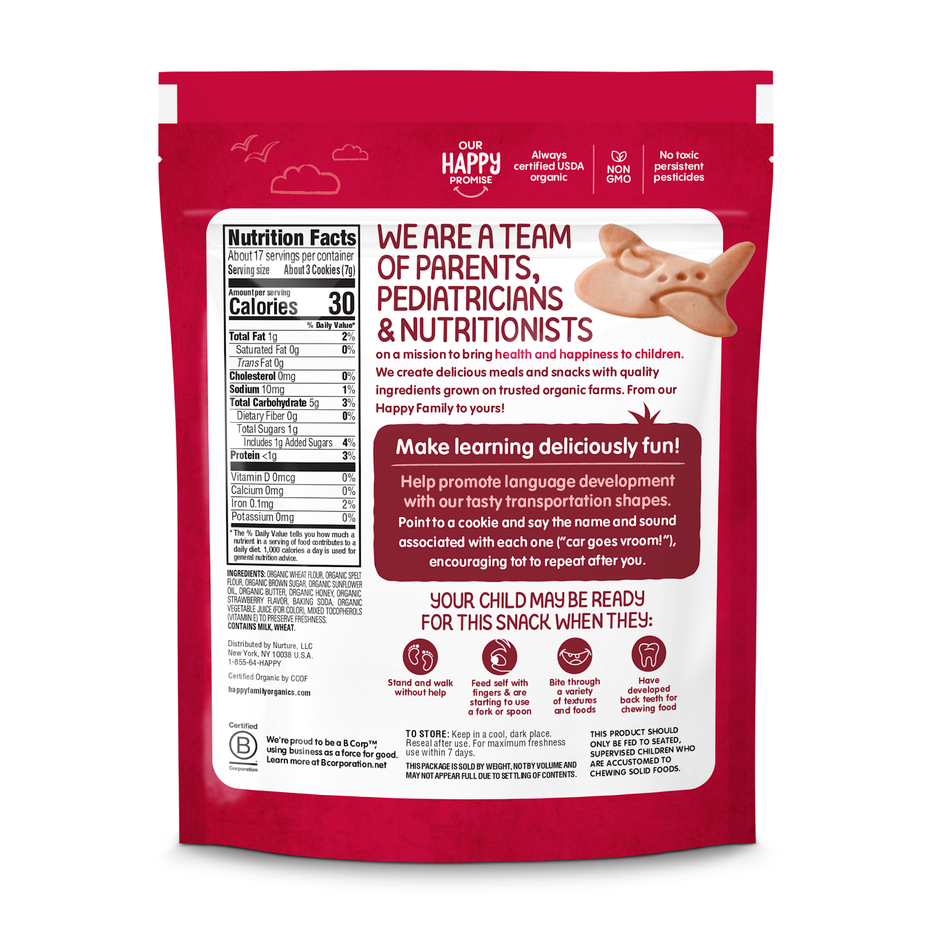 Organic Baby Food, Formula & More | Happy Family Organics