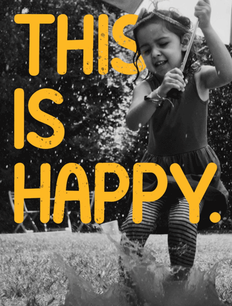 This is happy image with happy child. This image introduces the anthem for this page. 