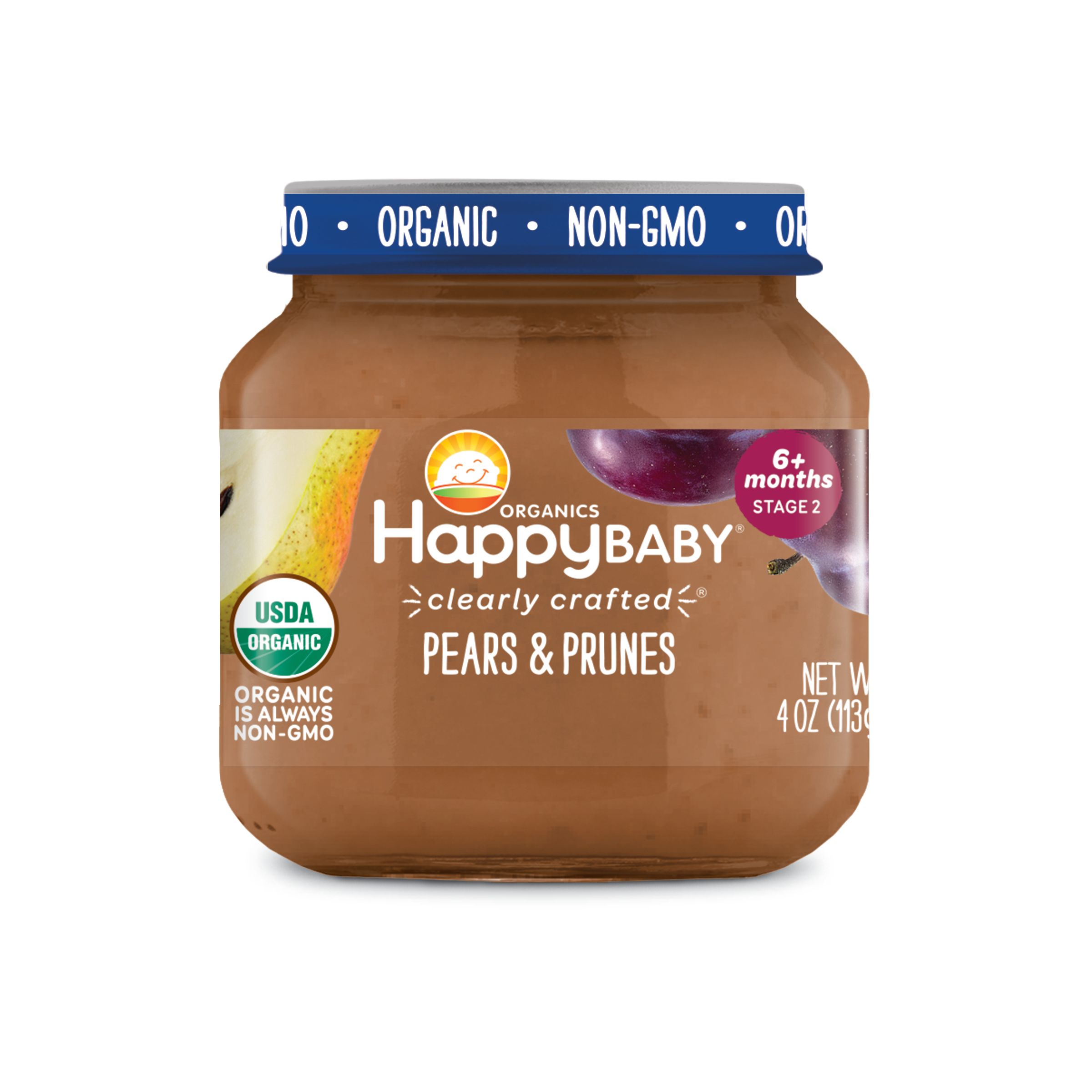 Happy baby organic clearly crafted stage hot sale 1 baby food 1 prunes