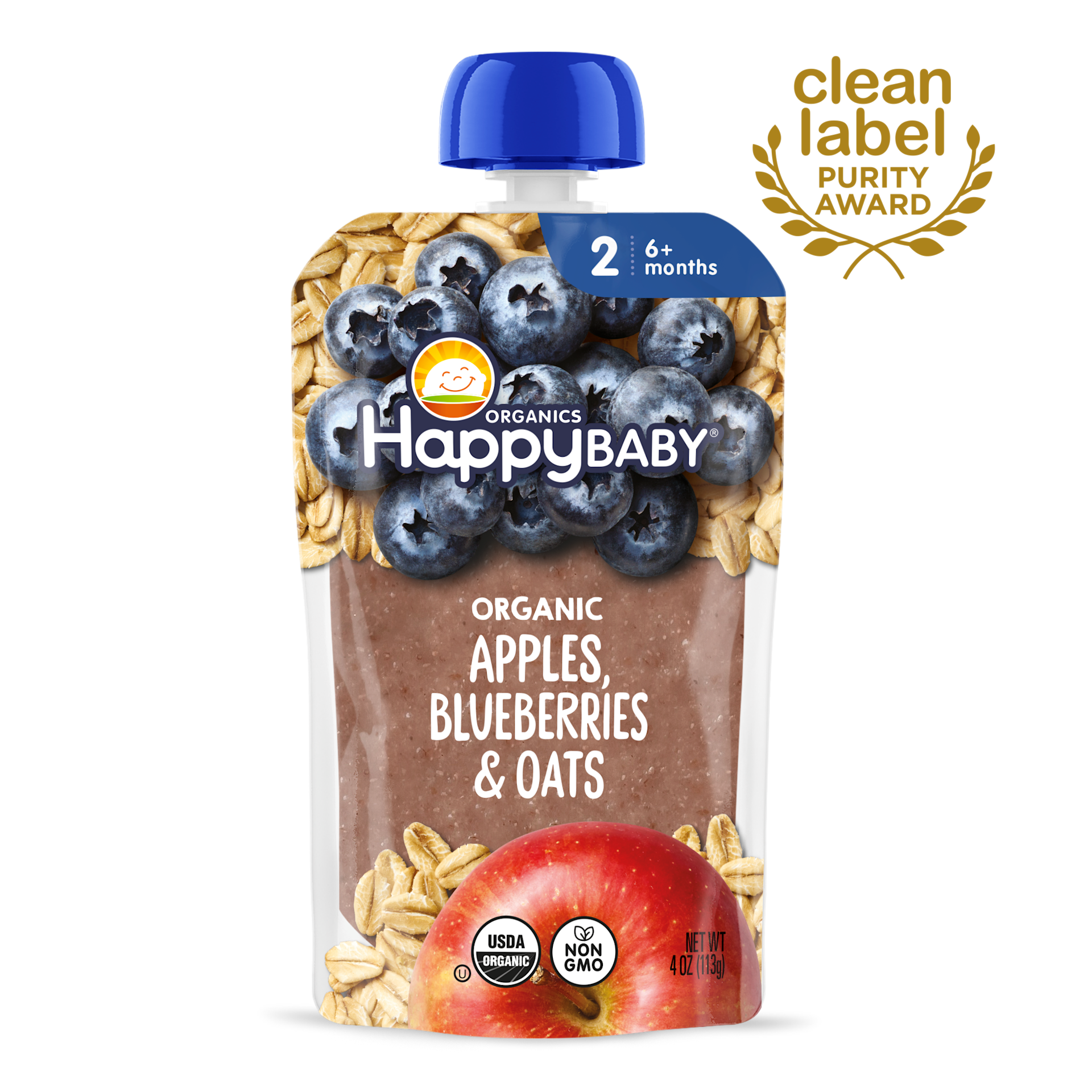 HappyBaby Organic Baby Food Pouches - Organic baby food pouches