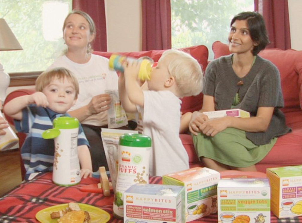 Image of family with children