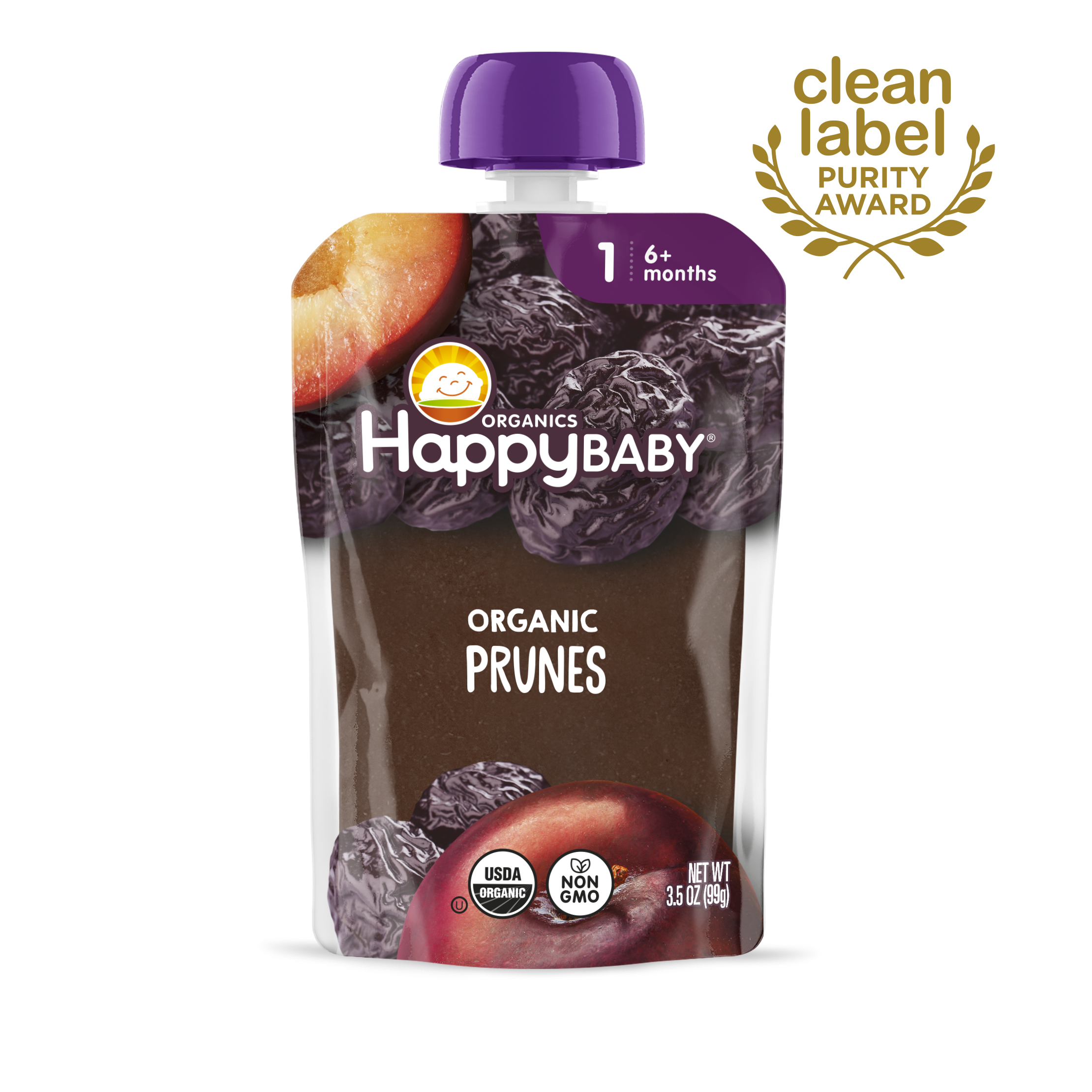 Organic Prunes Puree Pouches Happy Baby Organics