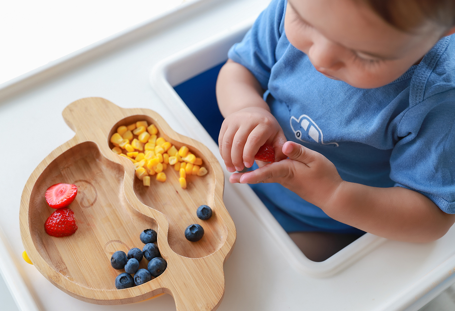 Sweet Potato Waffles for Baby + Toddler (First Finger Foods) - Baby Foode