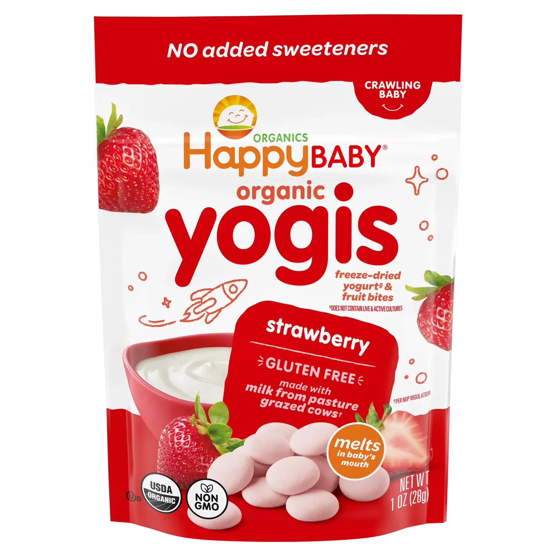 Organic Mixed Berry Yogis | Happy Baby Organics