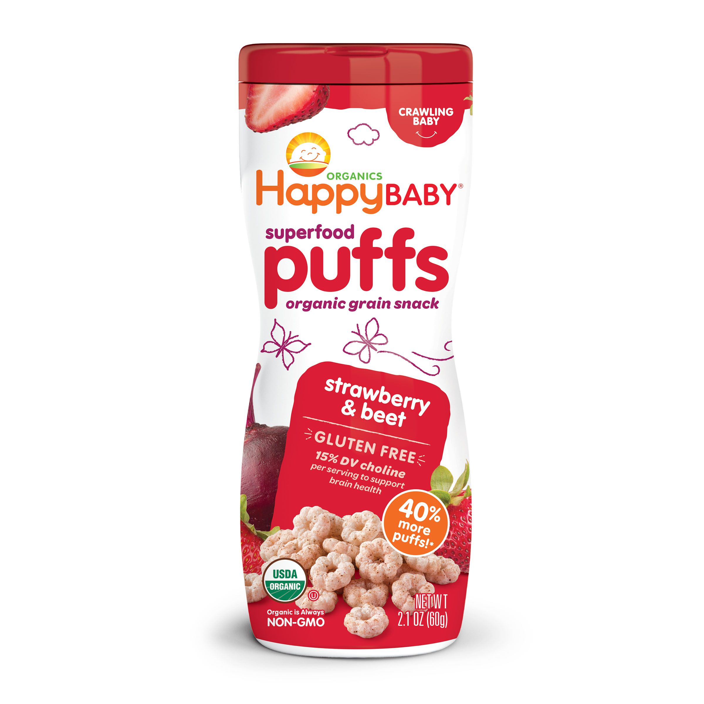 Happy baby sales superfood puffs