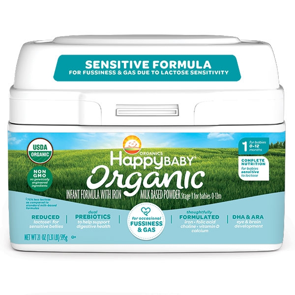 Baby Formula Modeled After Breastmilk | Happy Baby Organics