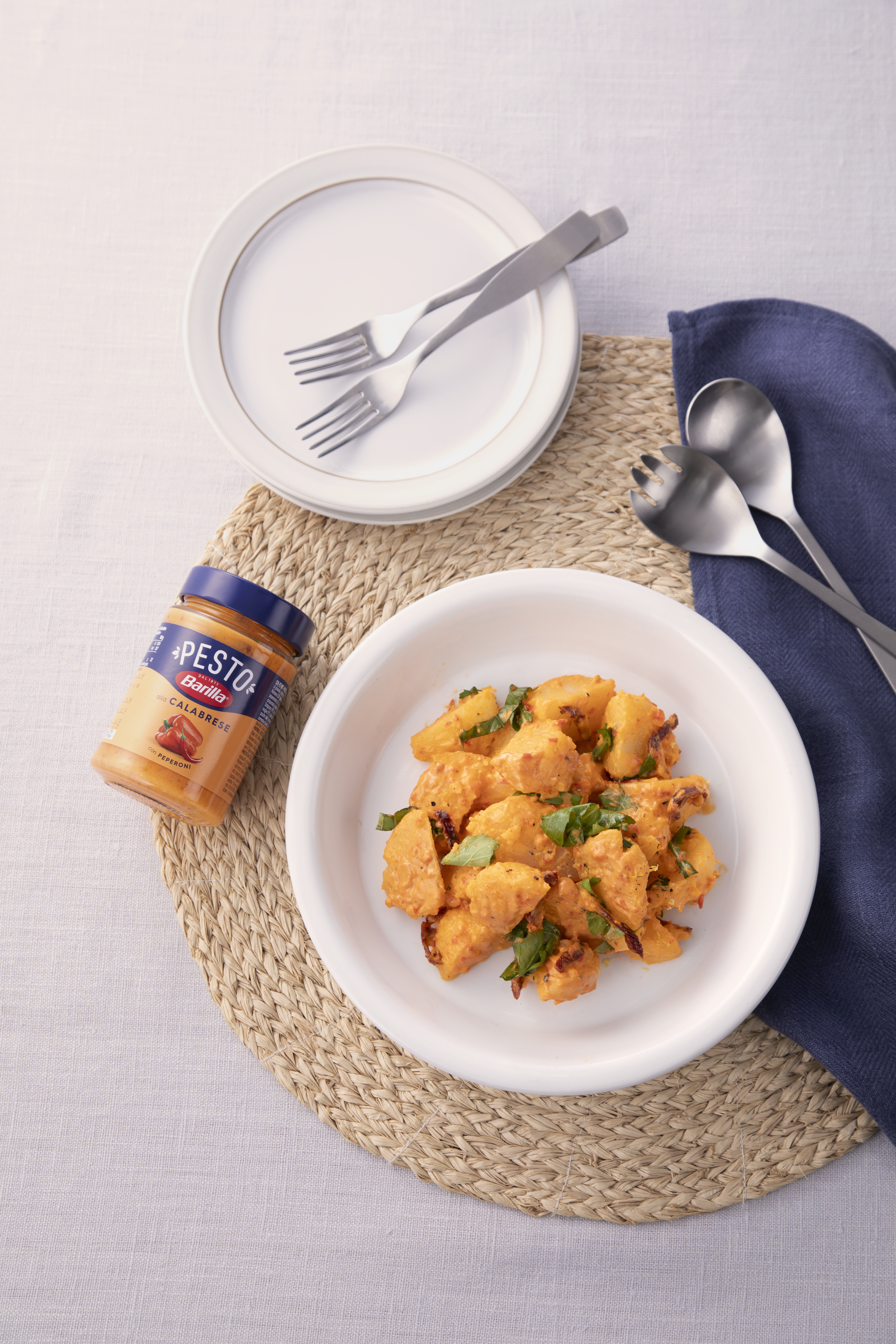ポテトサラダページ ペーストカラブレーゼのポテトサラダ | Barilla Japan | バリラジャパン