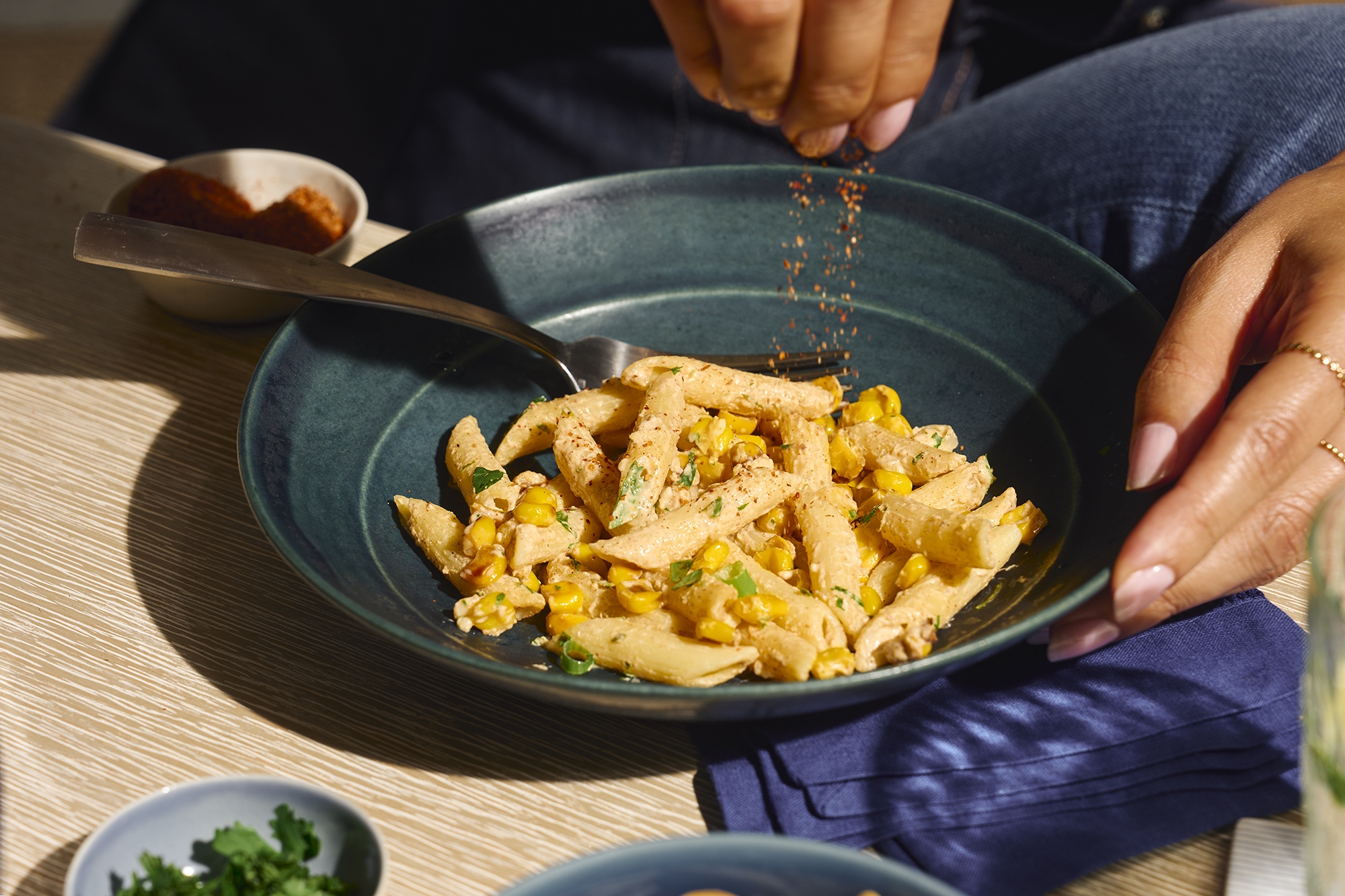 Corn Boxes Mexican Street Corn Pasta Salad Recipe | Barilla