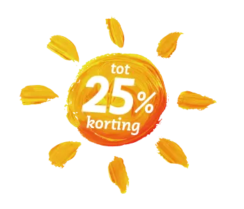 Zon met korting RGB