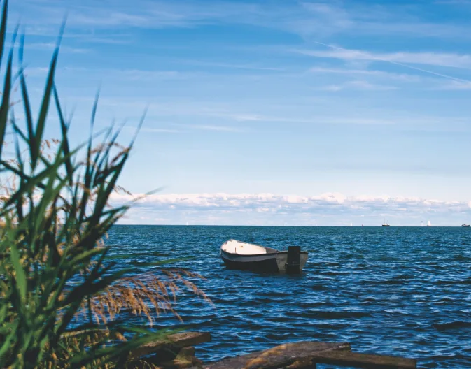 Marken lake boat