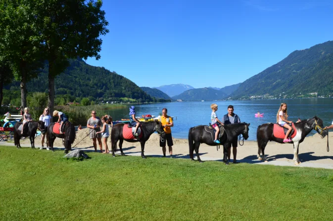 EuroParcs Ossiacher See paardrijden pony rijden