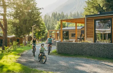 EuroParcs Pressegger See Familie Gezin Mountainbike Accommodaties Vakantiewoningen Bergen