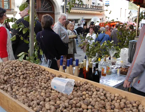 Vianden Notenfestival Veiner Nessmoort Notenmarkt Evenement