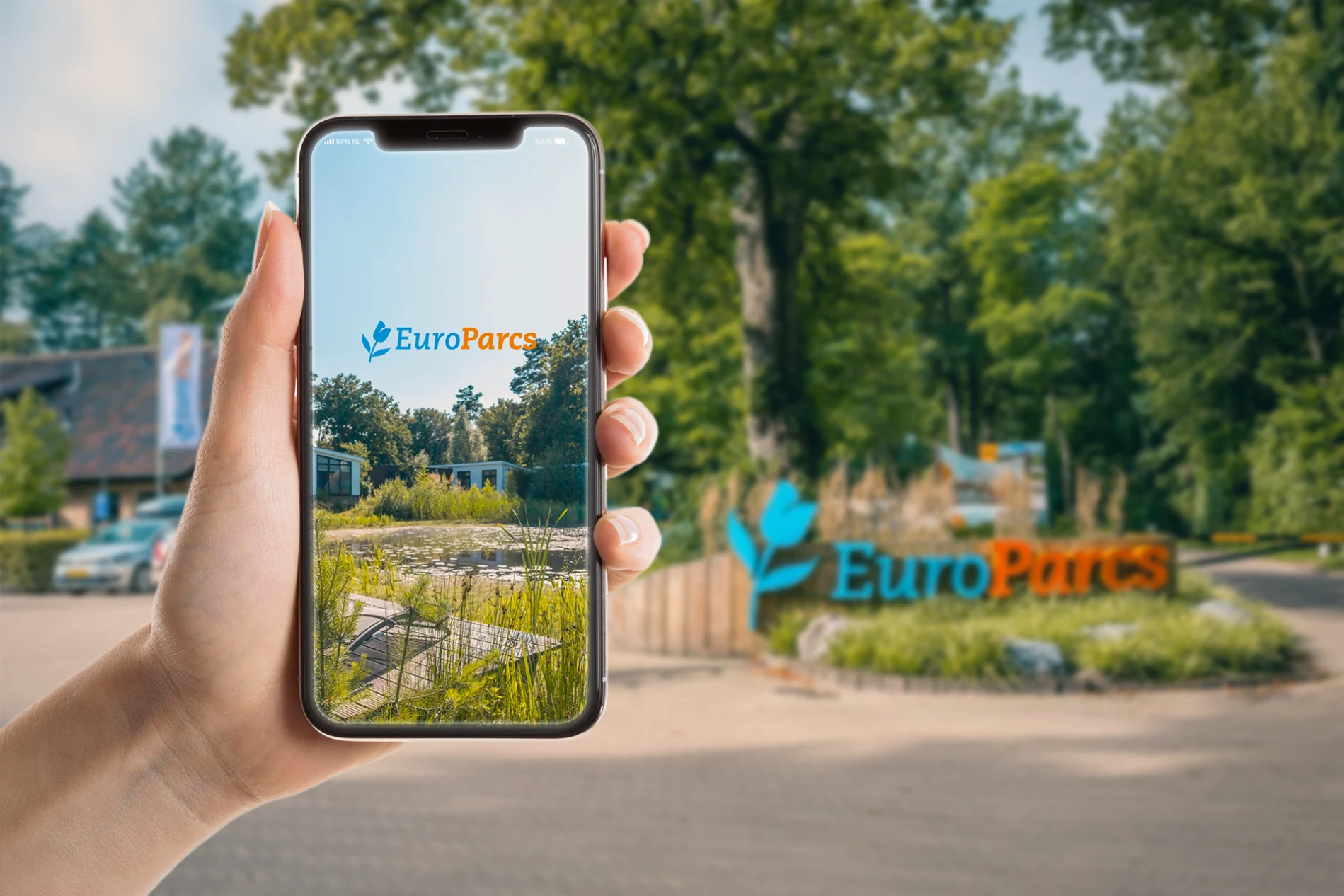 App EuroParcs telefoon