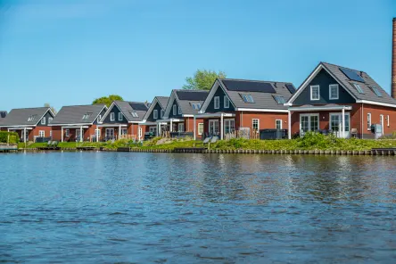 IJsselmeer Accommodatie Overzicht Water Villa's Zonnig