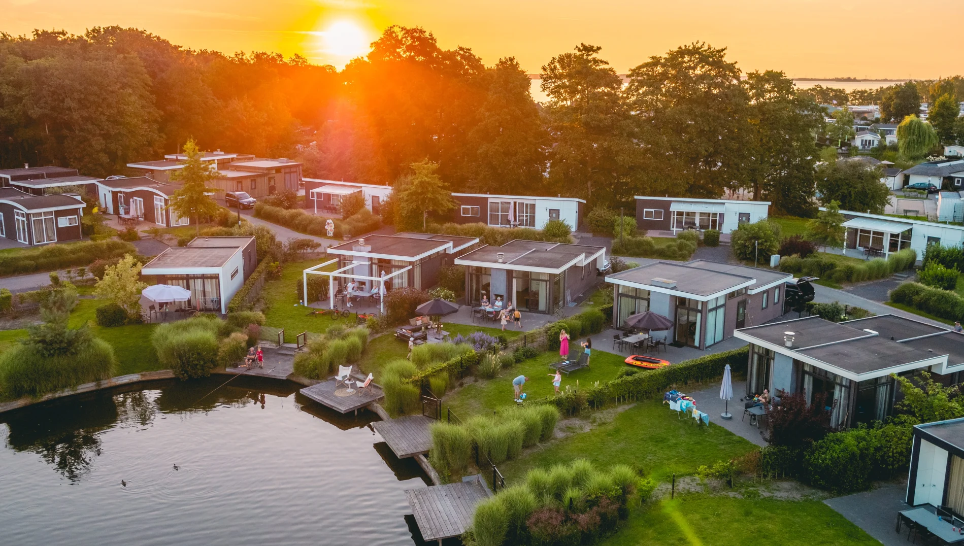 Albert Heijn Ticket Deals EuroParcs vakantiepark drone water zon