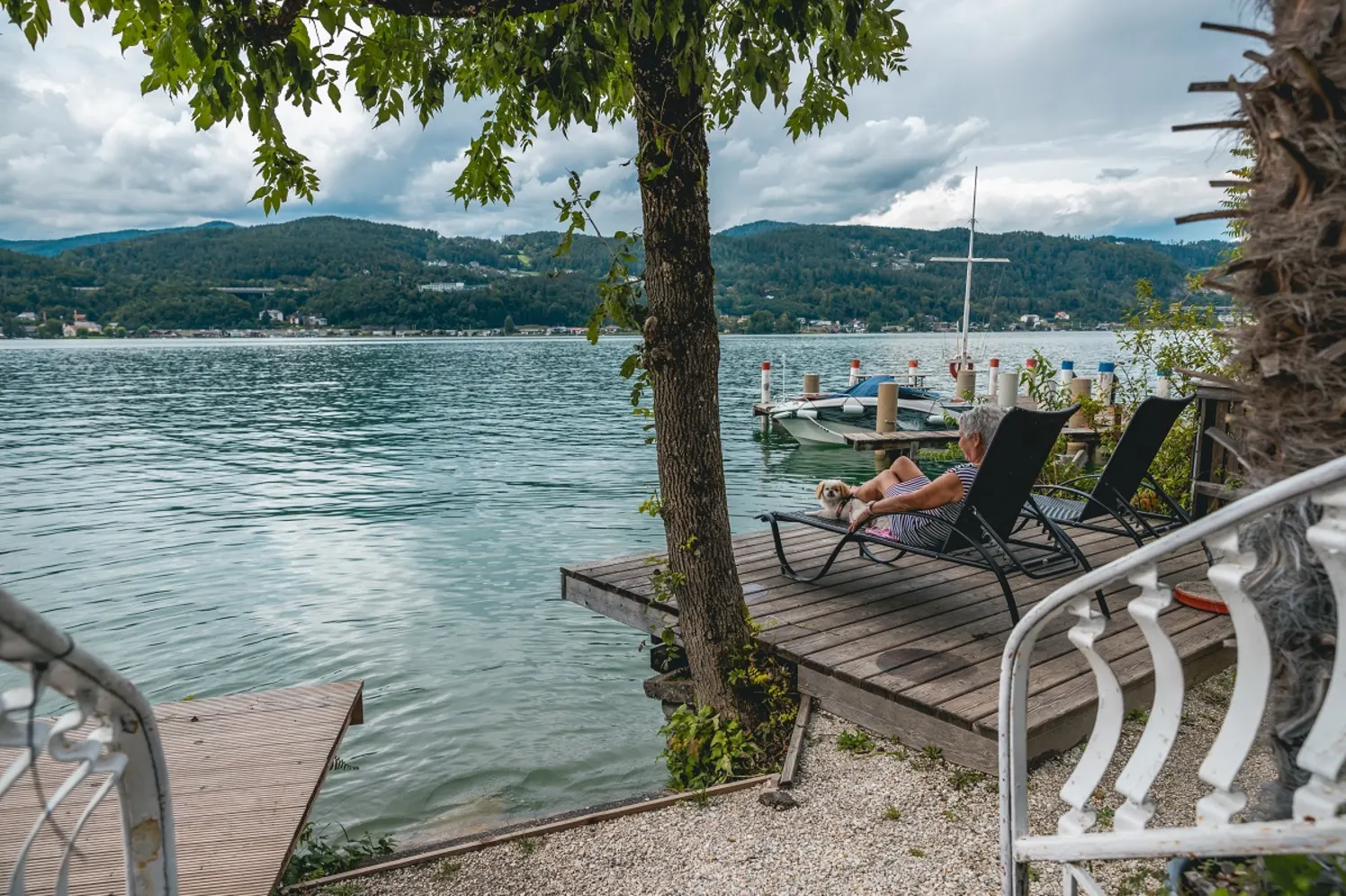 EuroParcs Wörthersee view of lake wörthersee