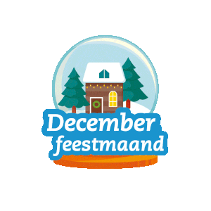 December feestmaand logo GIF