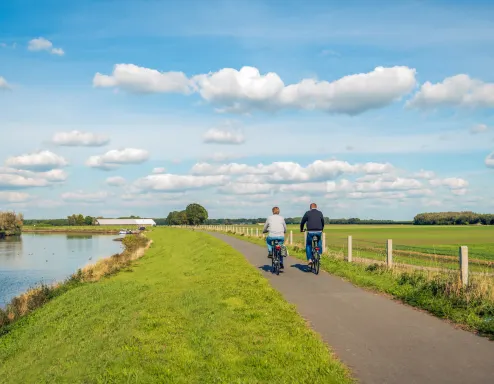 Fietsen polder Nederland