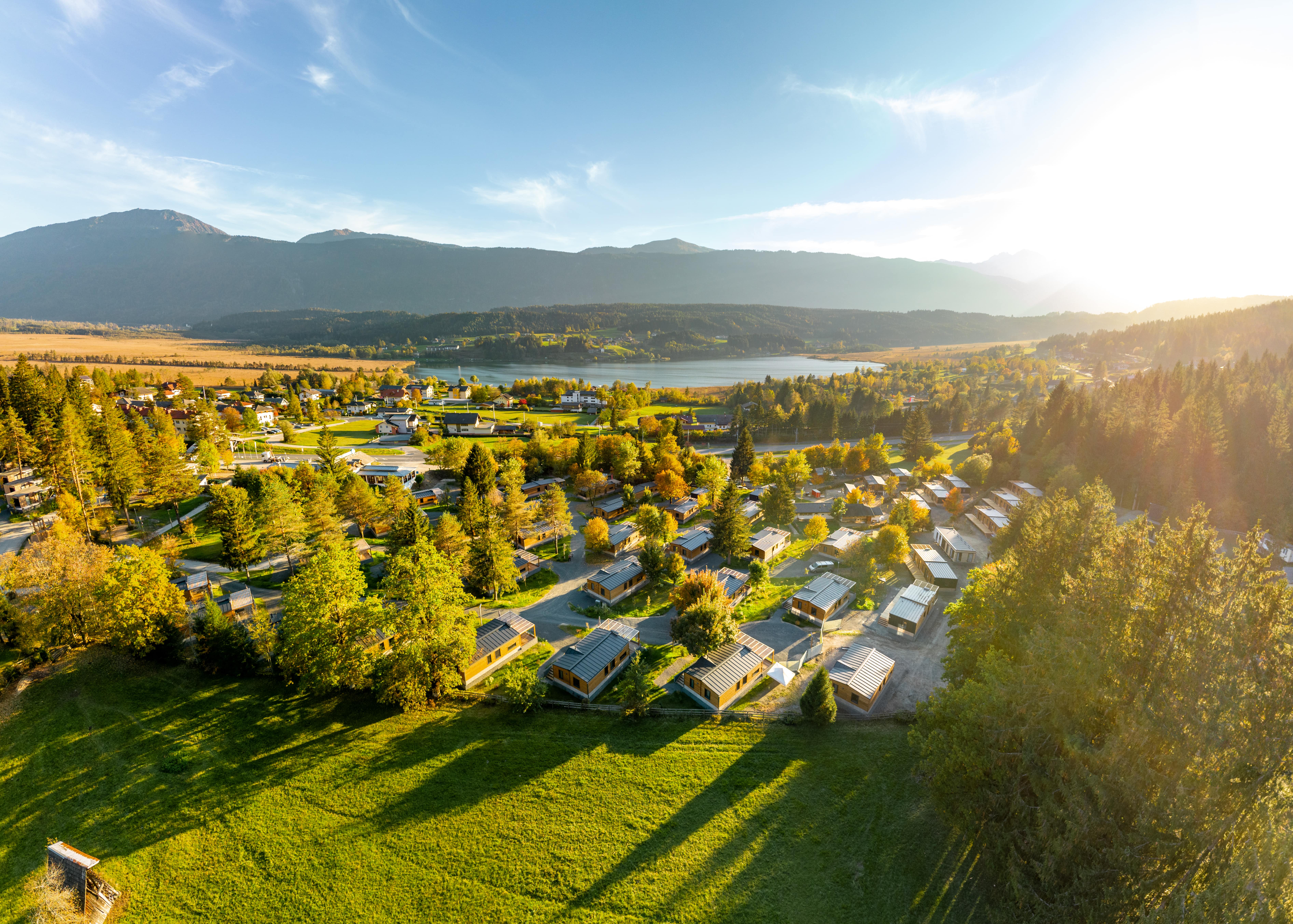 Presseggersee Park Area View