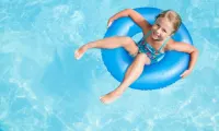 swimming pool child
