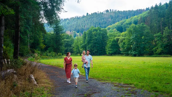 EuroParcs Kohnenhof Clervaux Luxembourg Family Children Forests Green Running