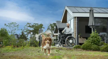 MIWA rolstoelvriendelijk vakantiepark met hond