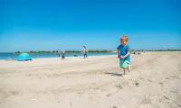 IJsselmeer Sand Beach Kid Running