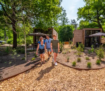 EuroParcs De Hoge Veluwe gezin familie wandelen