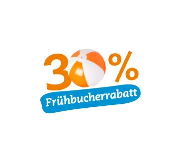 Logo Frühbucherrabatt Sommer